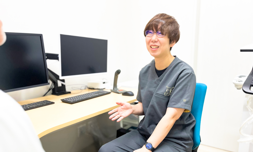 女性医師である院長による丁寧な診療